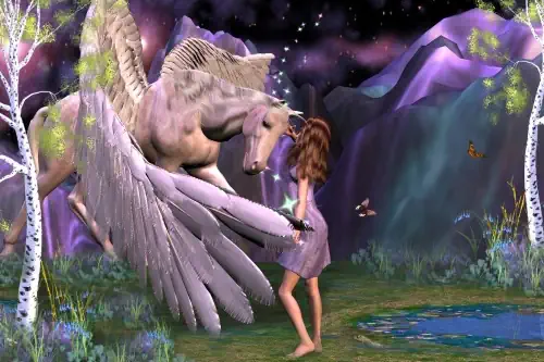 Conheça mais sobre Glasting a fada de Sagitário