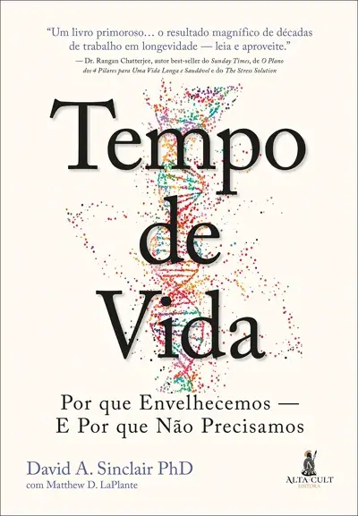 Livro Tempo de vida porque envelhecemos