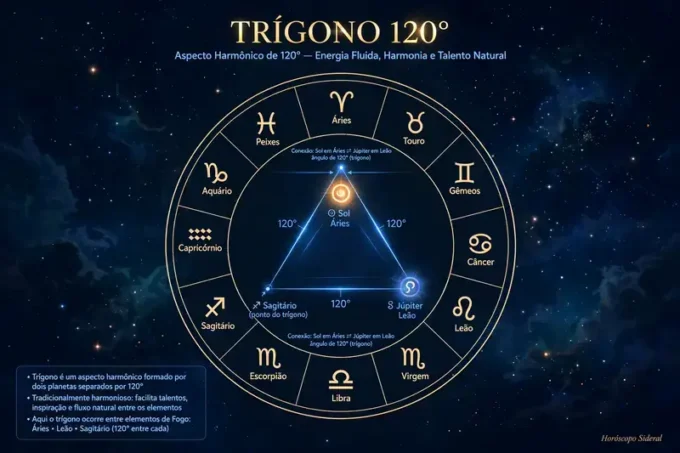 Descubra algumas características do trígono na astrologia