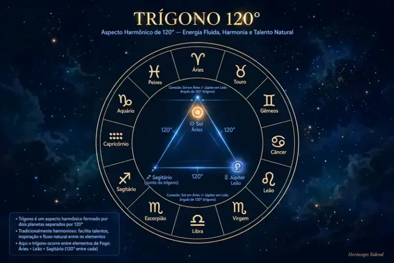 Descubra algumas características do trígono na astrologia